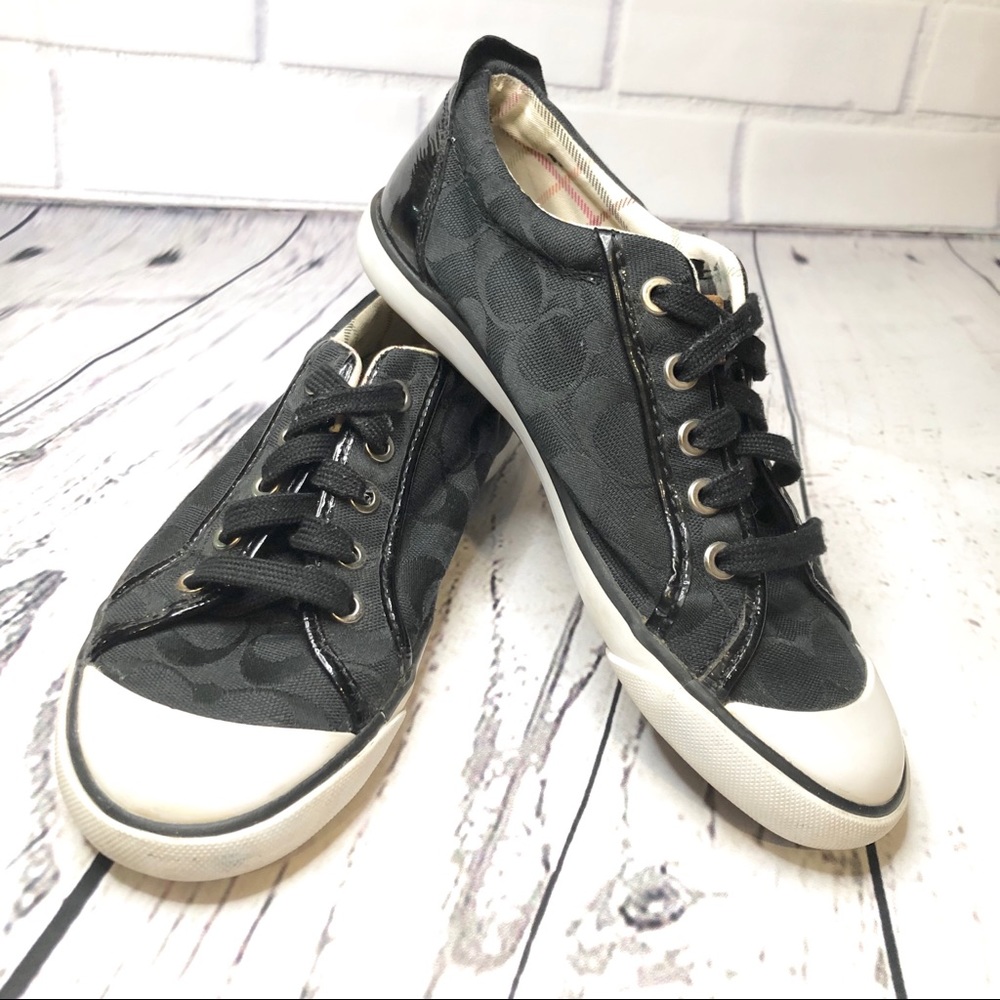 Coach Black Signature Sneakers